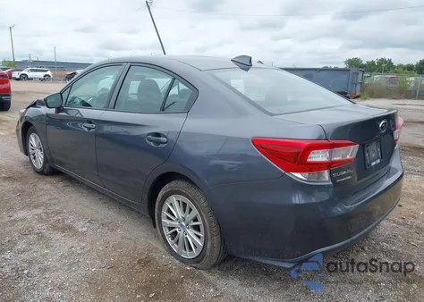 2018 Subaru Impreza 2.0I Premium z USA, uszkodzony, nr VIN 4S3GKAD60J3615175